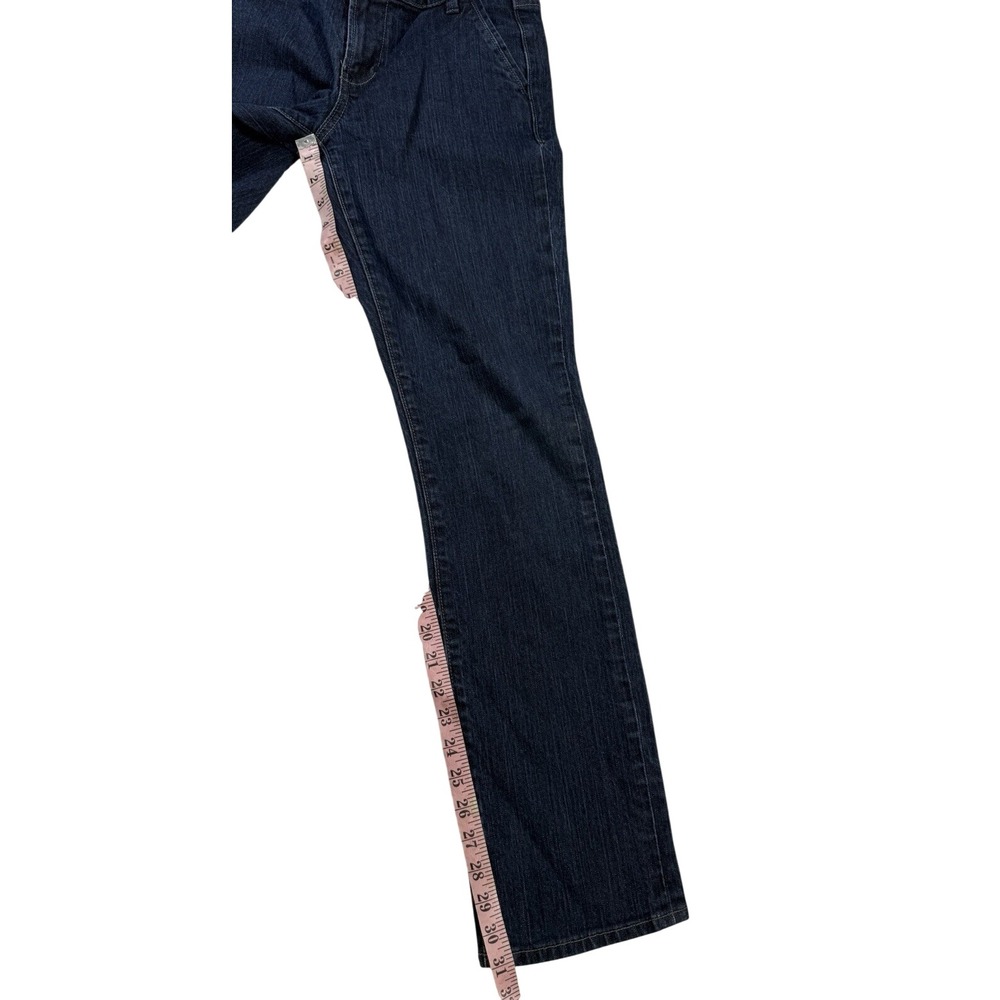 Old Navy The Flirt Mid-Rise Straight Leg Jeans Dark Wash Blue Size 6 Regular - Picture 9 of 9